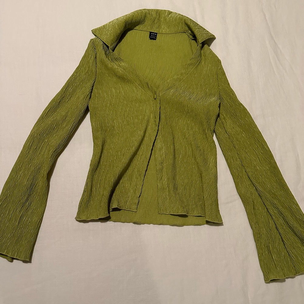 Long sleeve shirt green